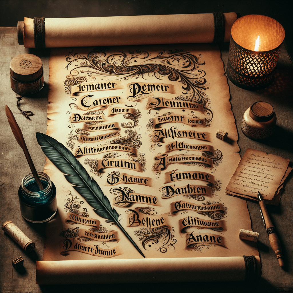 Epic Pathfinder Human Names Generator